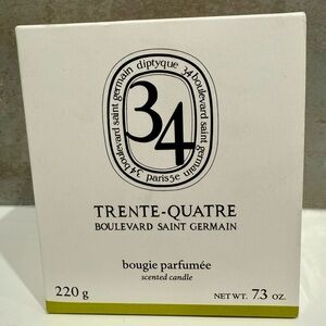 Diptyque 34 boulevard saint germain Scented candle 220g (7.3 Oz) NEW